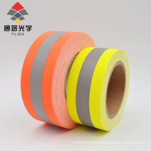 China Reflective Material Factory High Luster Flame Retardant Reflective Fabric Tape